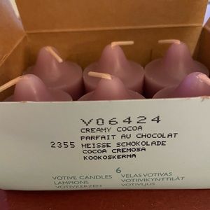 Party lite creamy cocoa votives